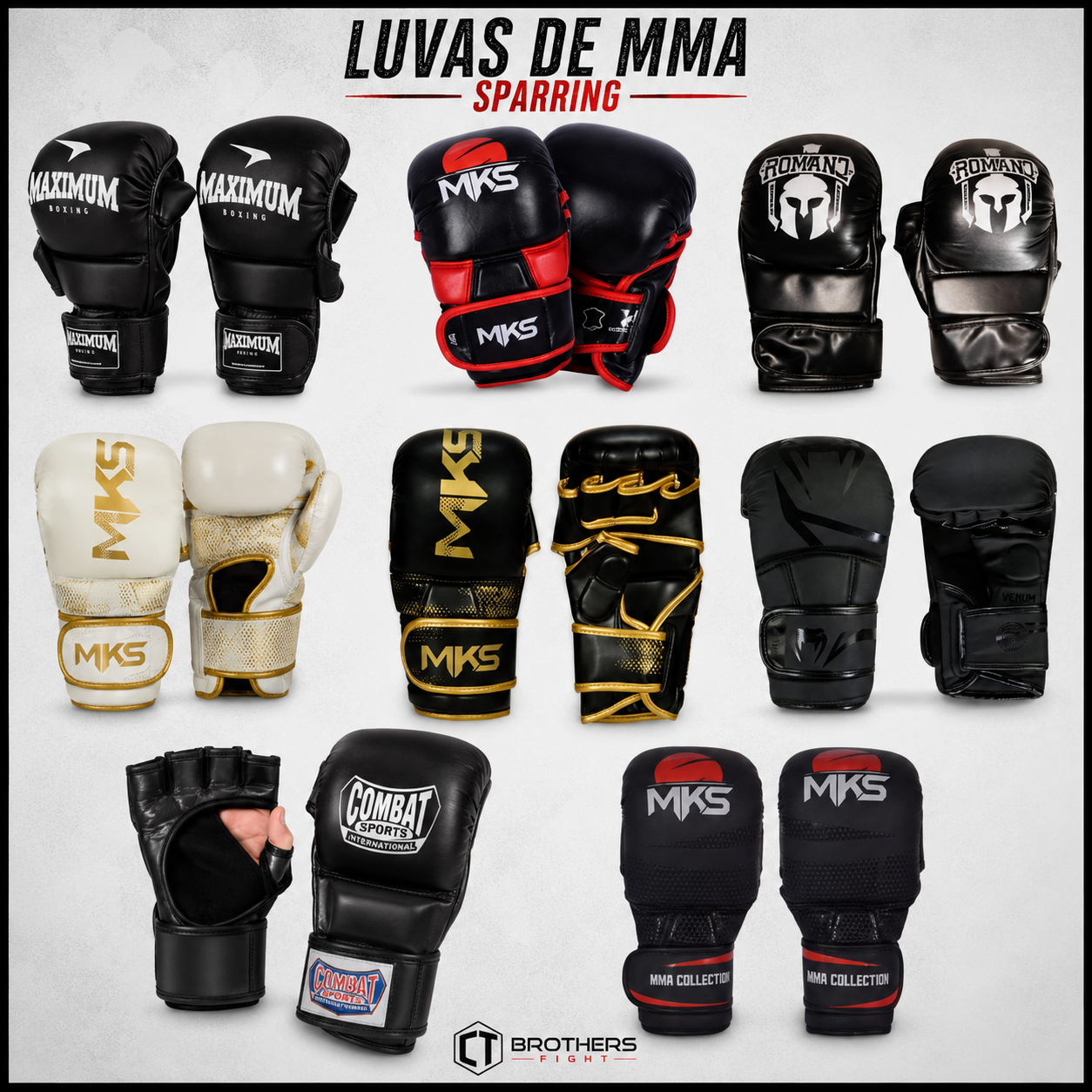 🥊 LUVAS DE MMA A PARTIR DE R$ 150,00 🥊
